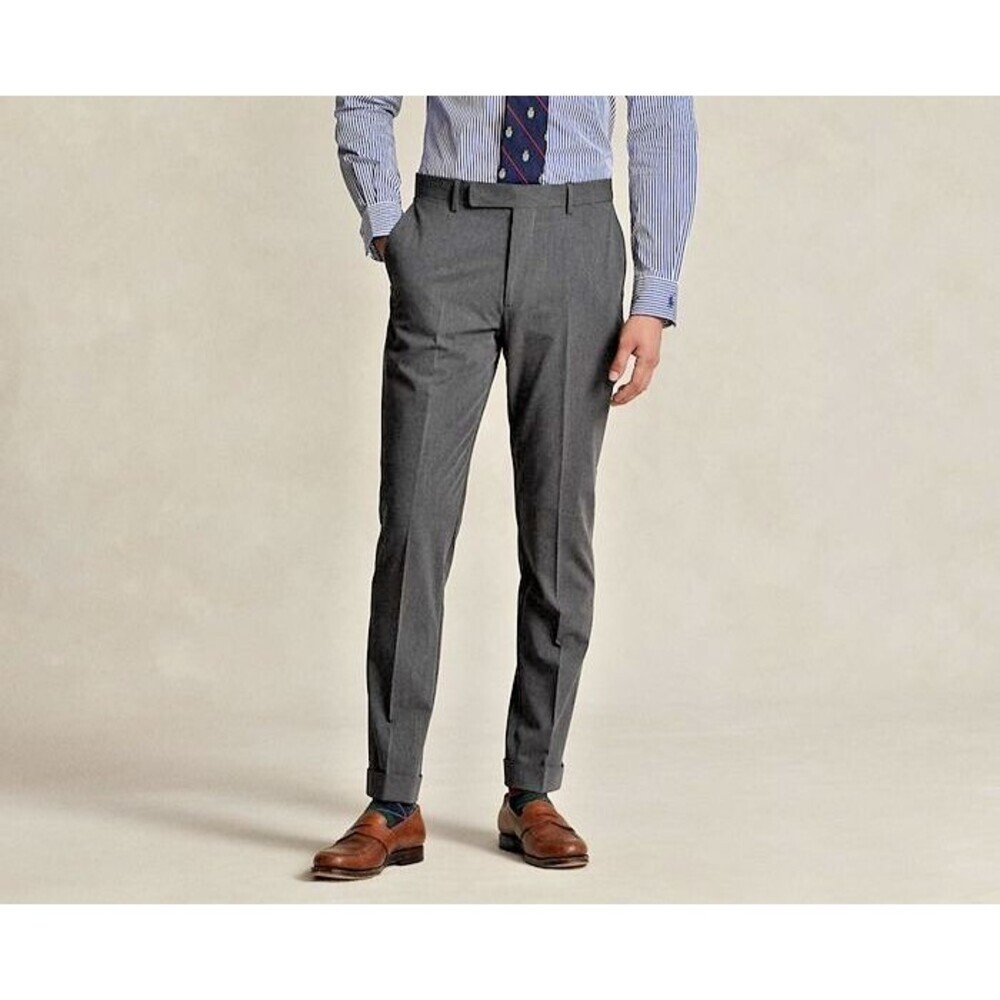 Polo Ralph Lauren Men's Performance Lightweight Stretch Twill Trousers Gray38/32